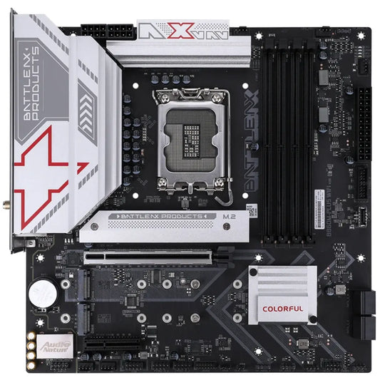 Colorful BATTLE‑AX B860M‑PLUS WIFI-V20 B860 LGA 1851 DDR5 Micro‑ATX Motherboard