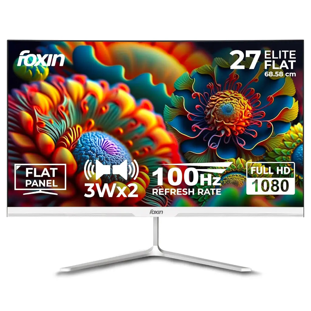 Foxin Elite Series 27" 100Hz 1ms FHD IPS Panel Flat LED Monitor