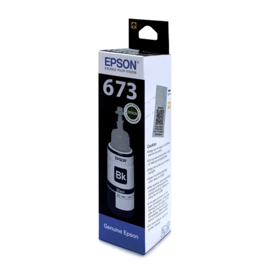 Epson 673 (C13T673198) Black Ink Bottle  70ml High Yield for EcoTank Printers