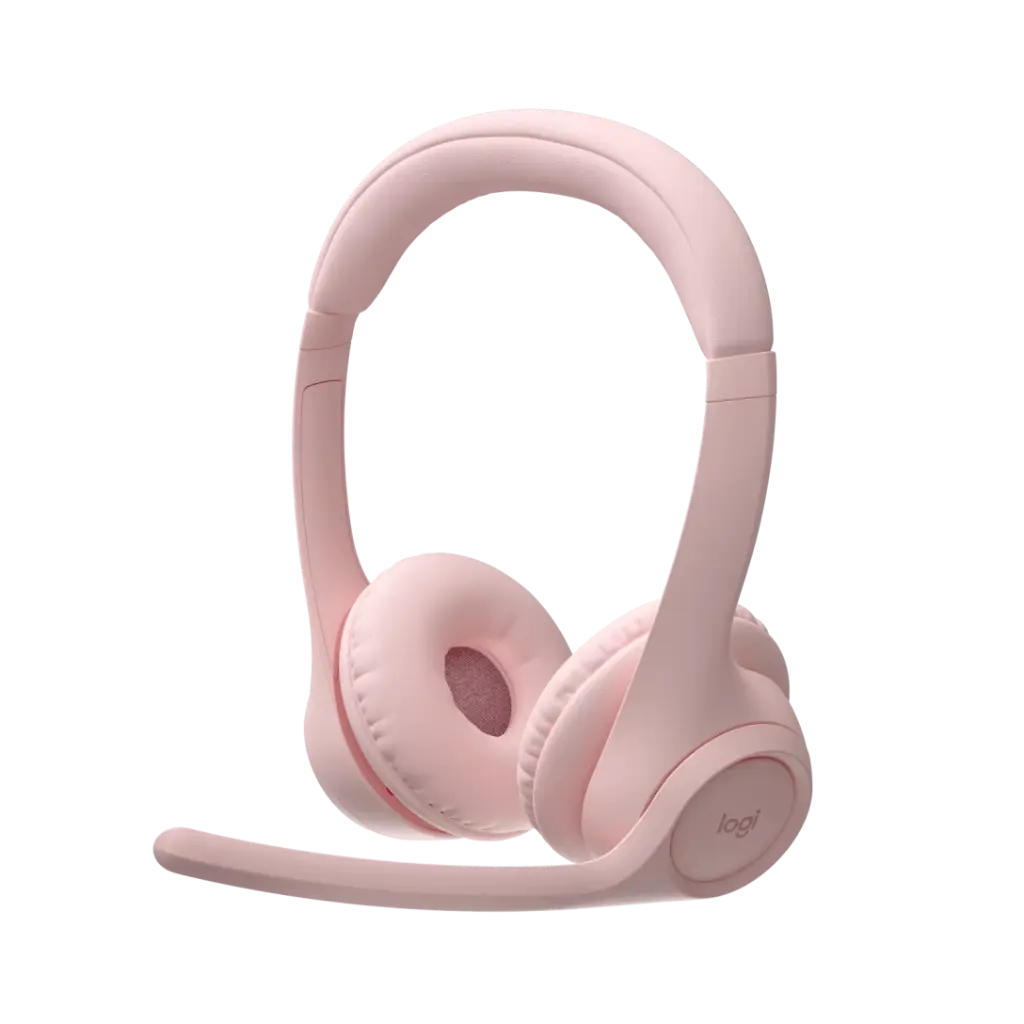 Logitech Zone 300 Wireless Bluetooth Headset with Noise Cancelling - Rose