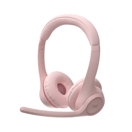 Logitech Zone 300 Wireless Bluetooth Headset with Noise Cancelling - Rose