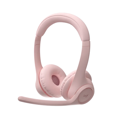 Logitech Zone 300 Wireless Bluetooth Headset with Noise Cancelling - Rose