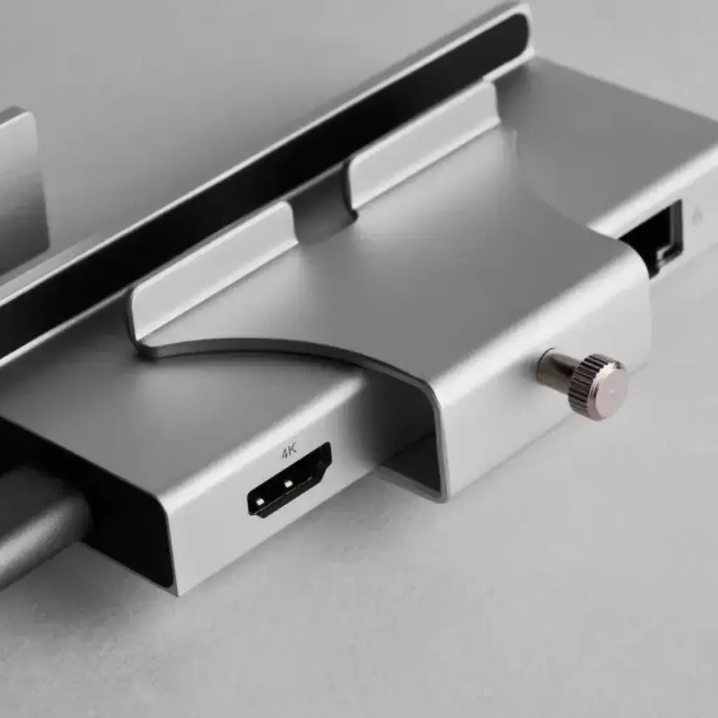 Cadyce CA-CLMFT USB-C ClampFit Docking Station HDMI Dual USB 3.0 SD/mSD Slots & 45W PD Charging