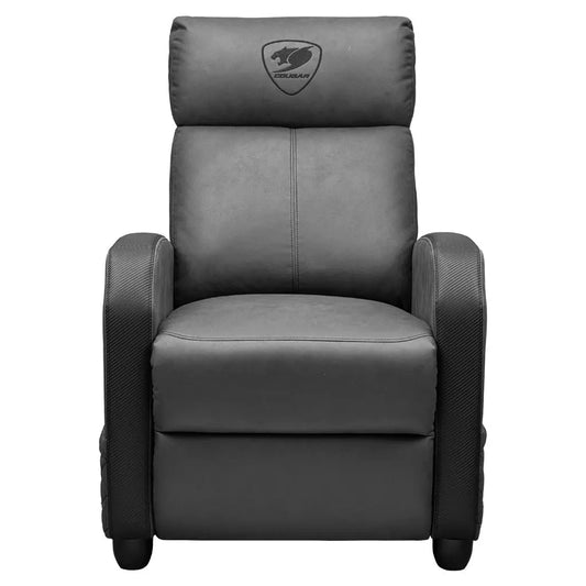 Cougar Ranger Elite Jet Gray Gaming Sofa Recliner 95–160° Adjustable Backrest Side Pocket