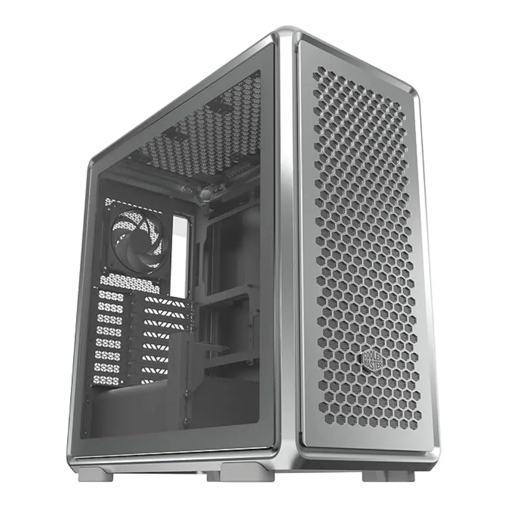 Cooler Master MasterFrame 600 Silver ATX Modular Open Frame Mid‑Tower Computer Case