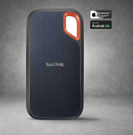 SanDisk Extreme Portable SSD E61 4TB SDSSDE61-4T00-G25 1050 MB/s USB 3.2 Gen 2, IP65 Rugged NVMe Storage