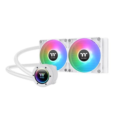 Thermaltake TH240 V2 ARGB Sync 240mm AIO CPU Liquid Cooler Snow Edition