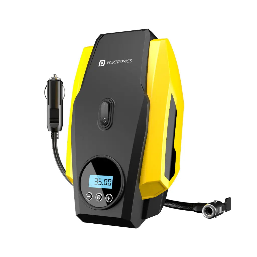Portronics Vayu Lite POR 2006 150 PSI Digital Tyre Inflator with Auto Shut Off