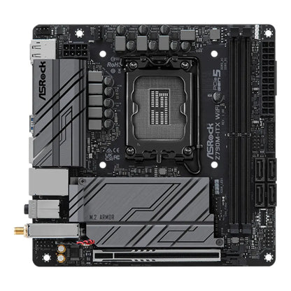 ASRock Z790M-ITX WiFi Z790 Intel LGA1700 DDR5 Mini-ITX Motherboard-tpstech.in