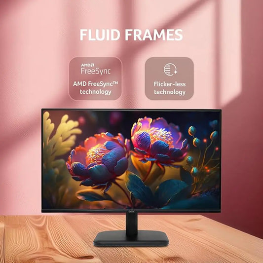 Acer EK240Y P6 23.8" 144Hz 1ms Full HD IPS LED Monitor HDMI & VGA Ports-tpstech.in