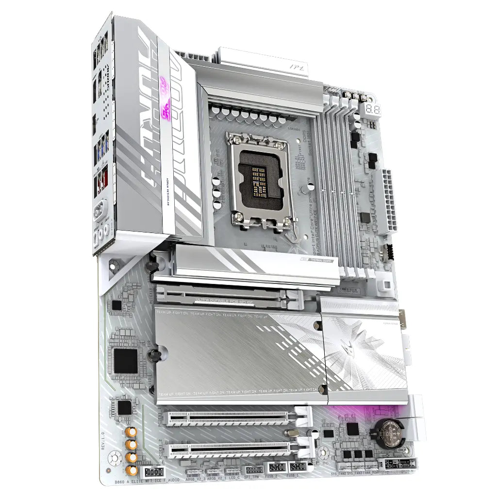 Gigabyte B860 AORUS ELITE WIFI7 ICE Intel B860 LGA1851 DDR5 ATX Motherboard-tpstech.in