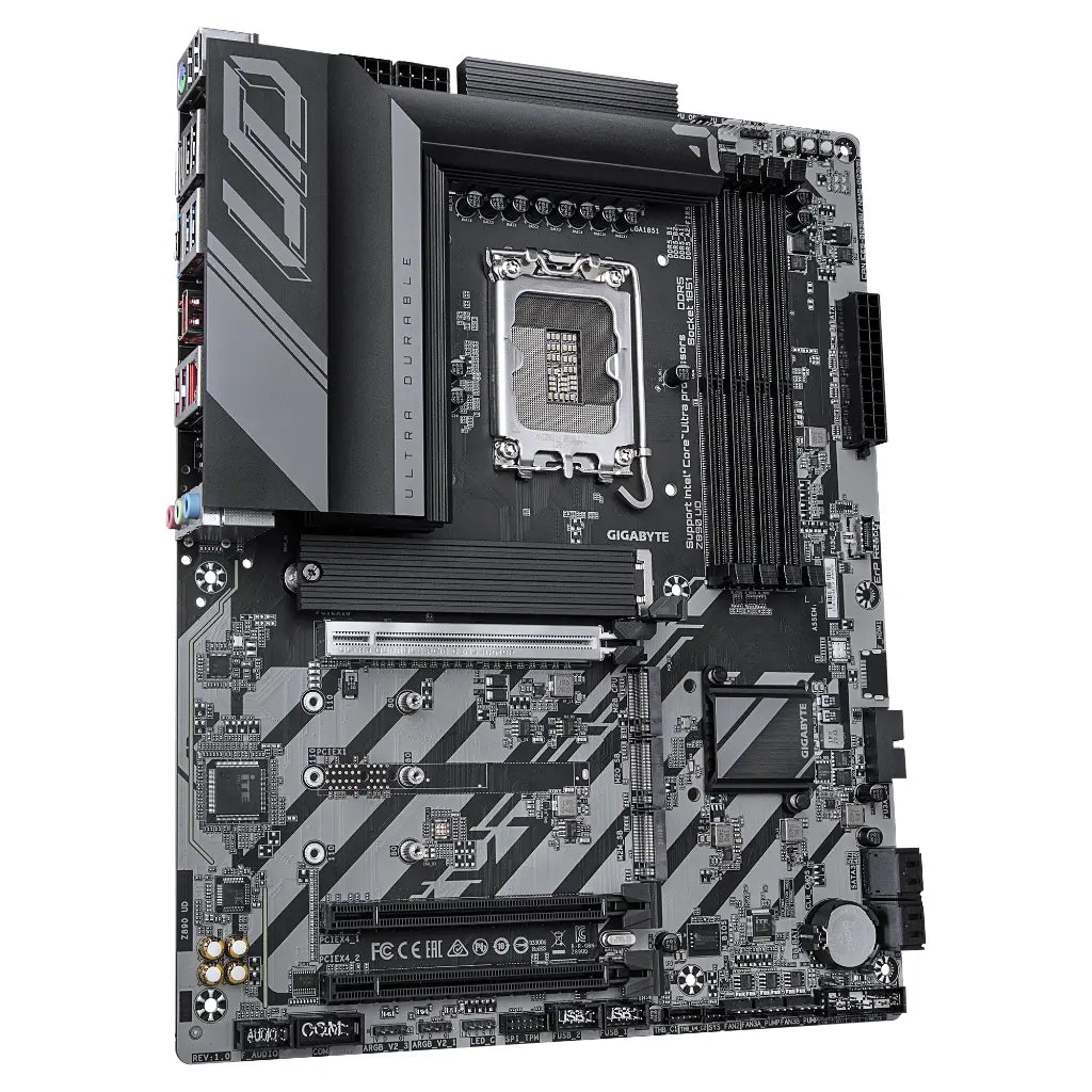 Gigabyte Z890 UD Intel Z890 LGA1851 DDR5 ATX Motherboard-tpstech.in