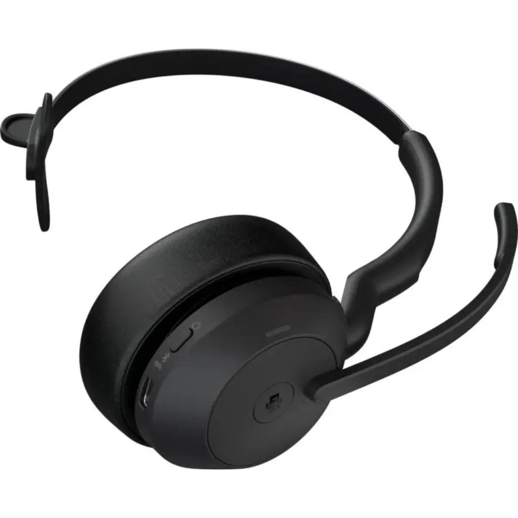 Jabra Evolve2 55 MS Mono Wireless ANC Headset with USB‑C Adapter-tpstech.in