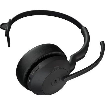 Jabra Evolve2 55 MS Mono Wireless ANC Headset with USB‑C Adapter-tpstech.in
