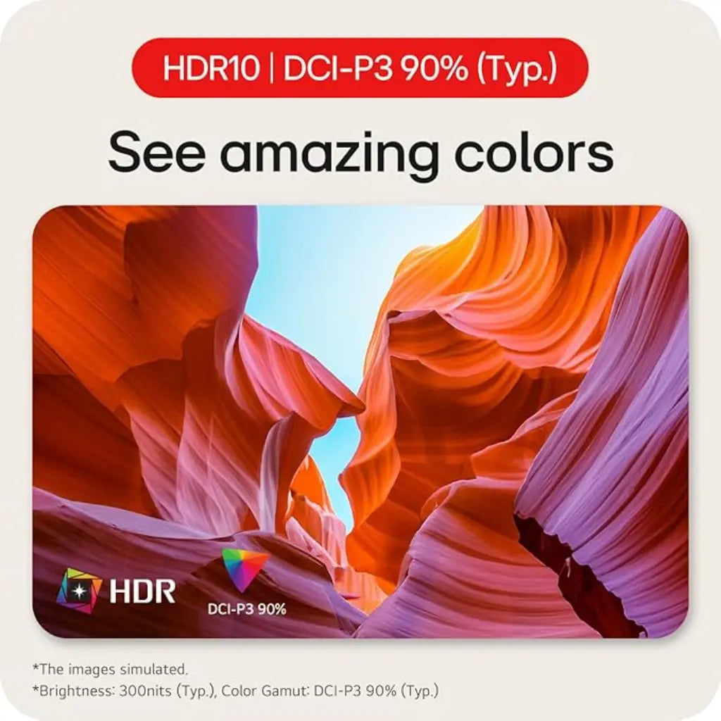 LG 27US550-W 27" 60Hz 5ms 4K UHD IPS Monitor with HDR10 Adjustable Stand-tpstech.in