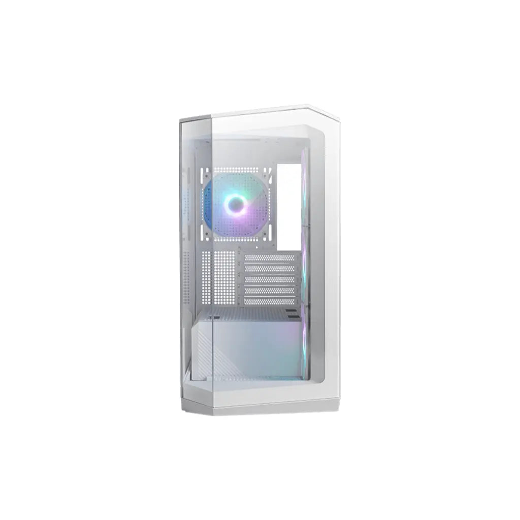 MSI MAG PANO M100R PZ Micro-ATX Tower Computer Case with 270-Degree Panoramic Glass and ARGB Fans-tpstech.in