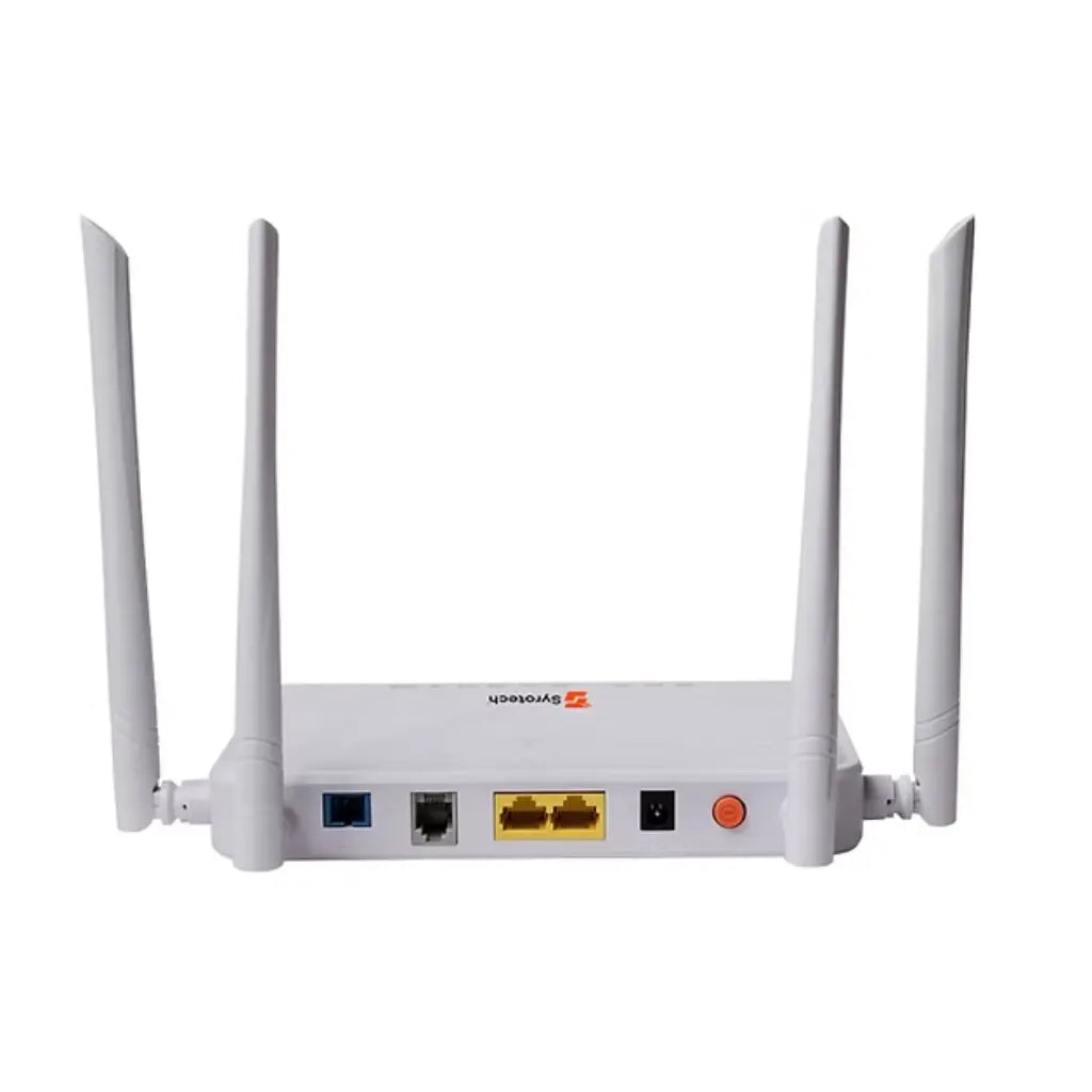 Syrotech SY-GPON-2010-WADONT XPON ONT with Dual Band WiFi 2GE POTS Port-tpstech.in