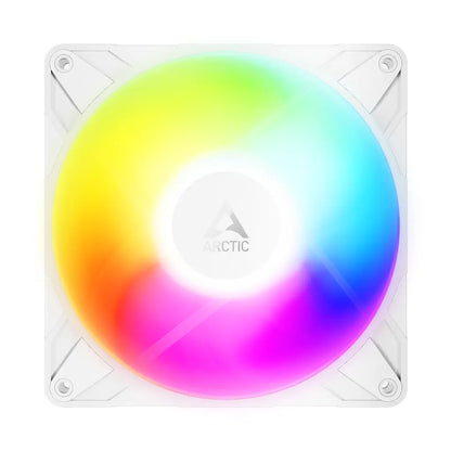 ARCTIC P14 Pro Reverse A‑RGB 140mm PWM Cabinet Fan - White-tpstech.in