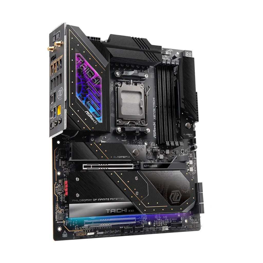 ASRock Taichi X870E AMD X870E AM5 E ATX DDR5 Motherboard with WiFi 7-tpstech.in