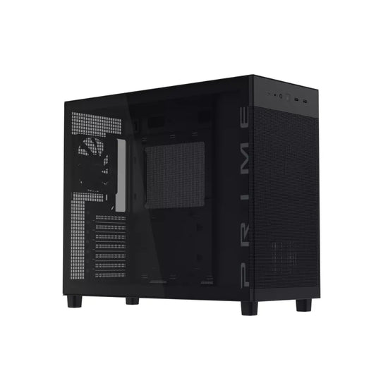 ASUS Prime AP303 Tempered Glass ATX MidâTower Computer Case with 360mm Radiator Support- Black-tpstech.in