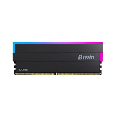 Biwin Black Opal DW100 48GB (24GBx2)DDR5 RAM RGB 6000MHz CL28 Gaming Desktop Memory- Black-tpstech.in