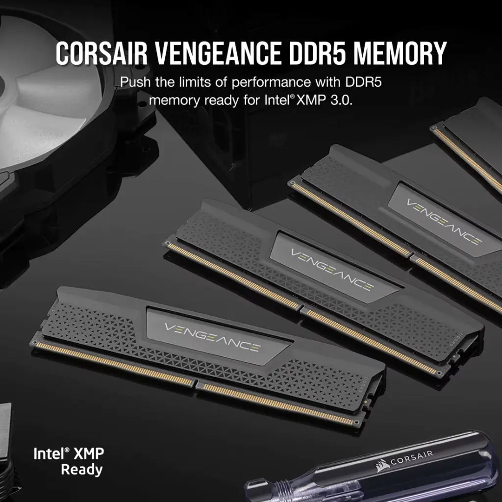 Corsair Vengeance 64GB (2x32GB) DDR5 RAM 6400MHz CL42 288 Pin Desktop Memory-tpstech.in
