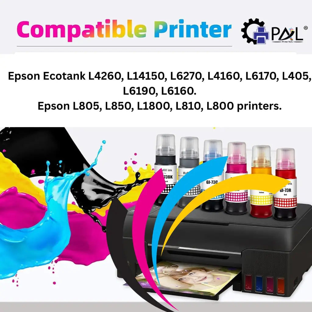 Epson 001 (C13T03Y298) Cyan Ink Bottle 70ml for EcoTank Printers-tpstech.in