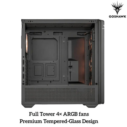 Goshawk Vega Elite | Ryzen 7 7800X3D | NVIDIA 16GB GB | 4K Ultra Gaming & Creator PC-tpstech.in