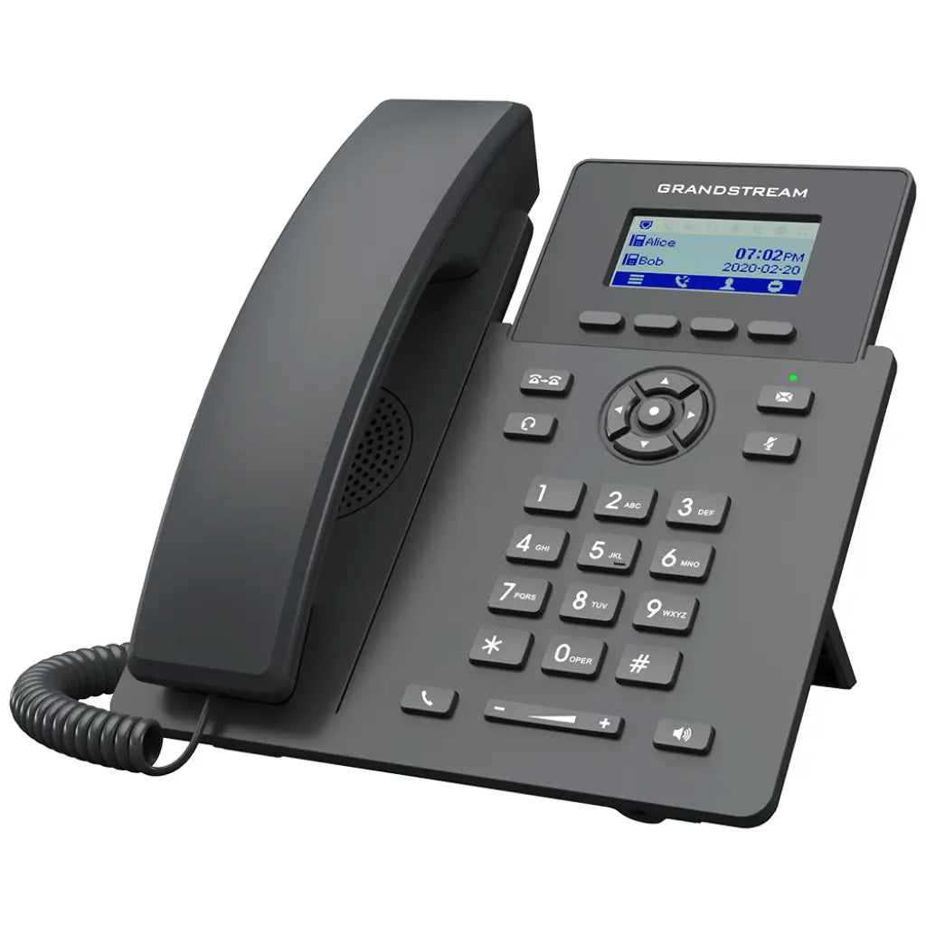 Grandstream GRP2601P 2 Line Essential IP Phone with PoE and HD Audio-tpstech.in