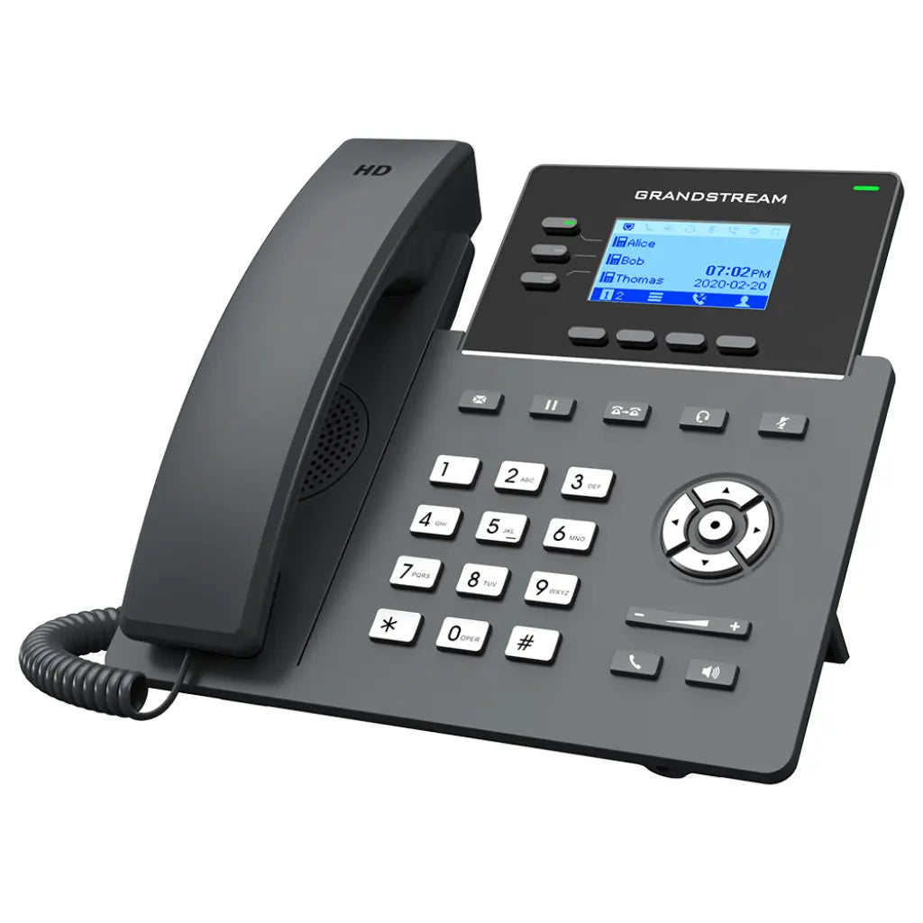 Grandstream GRP2603P 3 Line Essential IP Phone With PoE HD Audio GDMS Support-tpstech.in