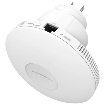 Grandstream GWN7660EM AX3000 WiFi 6 Dual Band Plug-in Access Point & Mesh Extender-tpstech.in