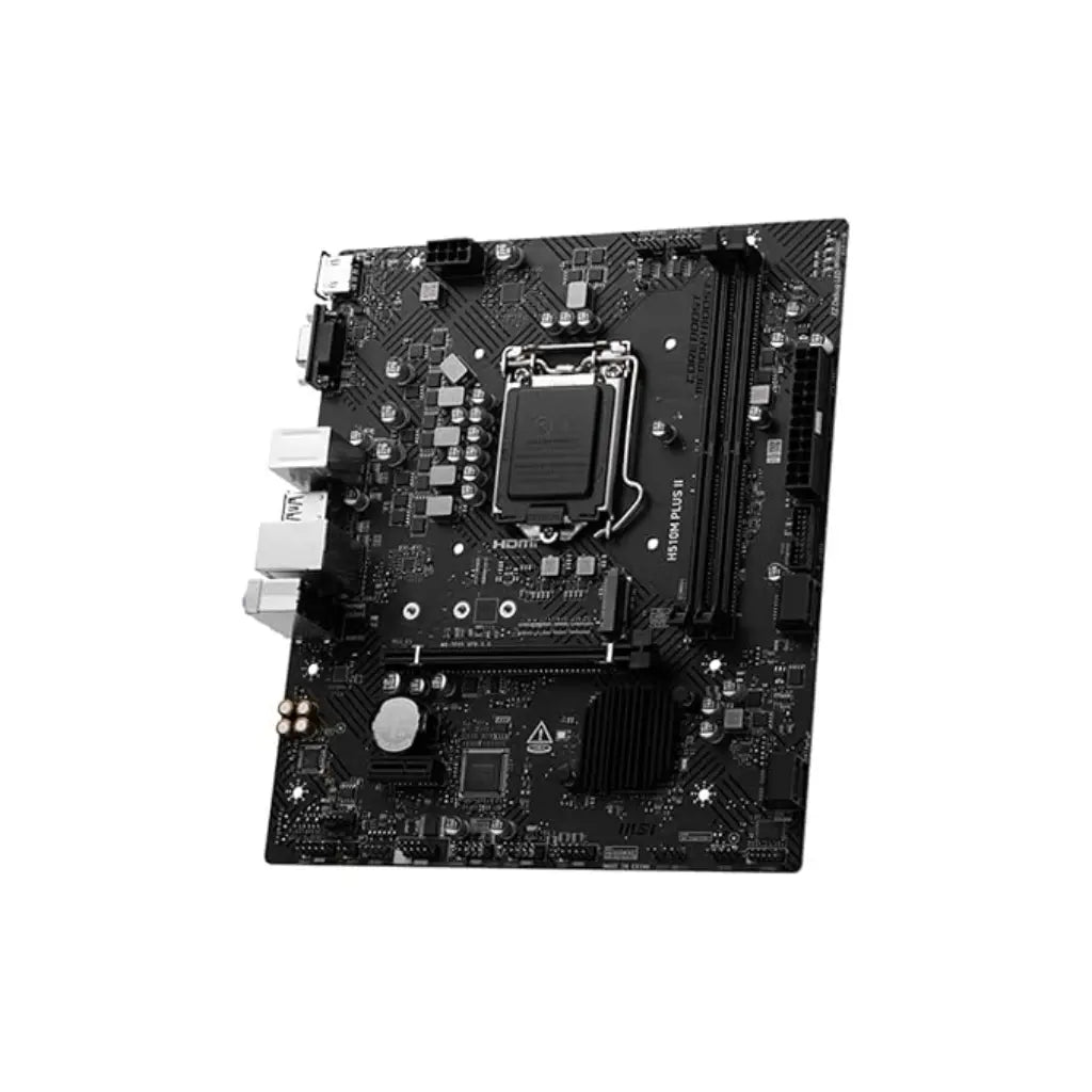 MSI PRO H510M PLUS II Intel Z490 LGA1200 Micro ATX DDR4 Motherboard-tpstech.in