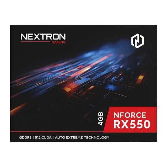 Nextron AMD Radeon RX550 4GB DDR5 NForce Graphics Card-tpstech.in