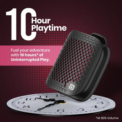Portronics Talk Five POR 2713 Wearable Bluetooth Speaker 3W Output Bluetooth 5.3-tpstech.in