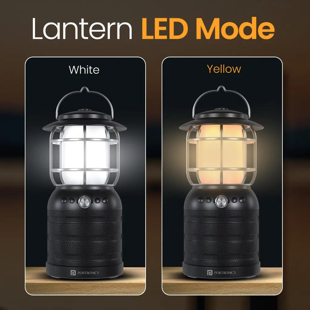 Portronics iLumi II POR 2341 16W Bluetooth 5.3 Speaker with LED Lamp-tpstech.in