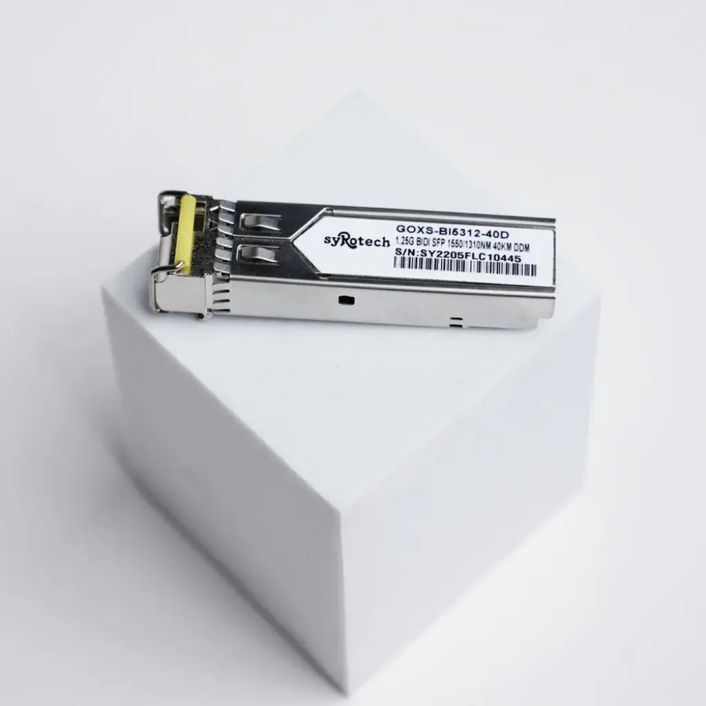 Syrotech GOXS BI5312 40D 1.25Gbps Single Fiber SFP Module 40KM SMF-tpstech.in