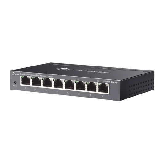 TP-Link ES208G Omada 8 Port Gigabit Easy Managed Switch Metal Body-tpstech.in