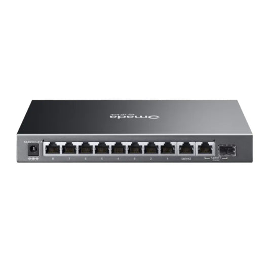 TP Link Omada ES210GP 10 Port Gigabit Easy Managed PoE Plus Switch with 8 PoE Ports-tpstech.in