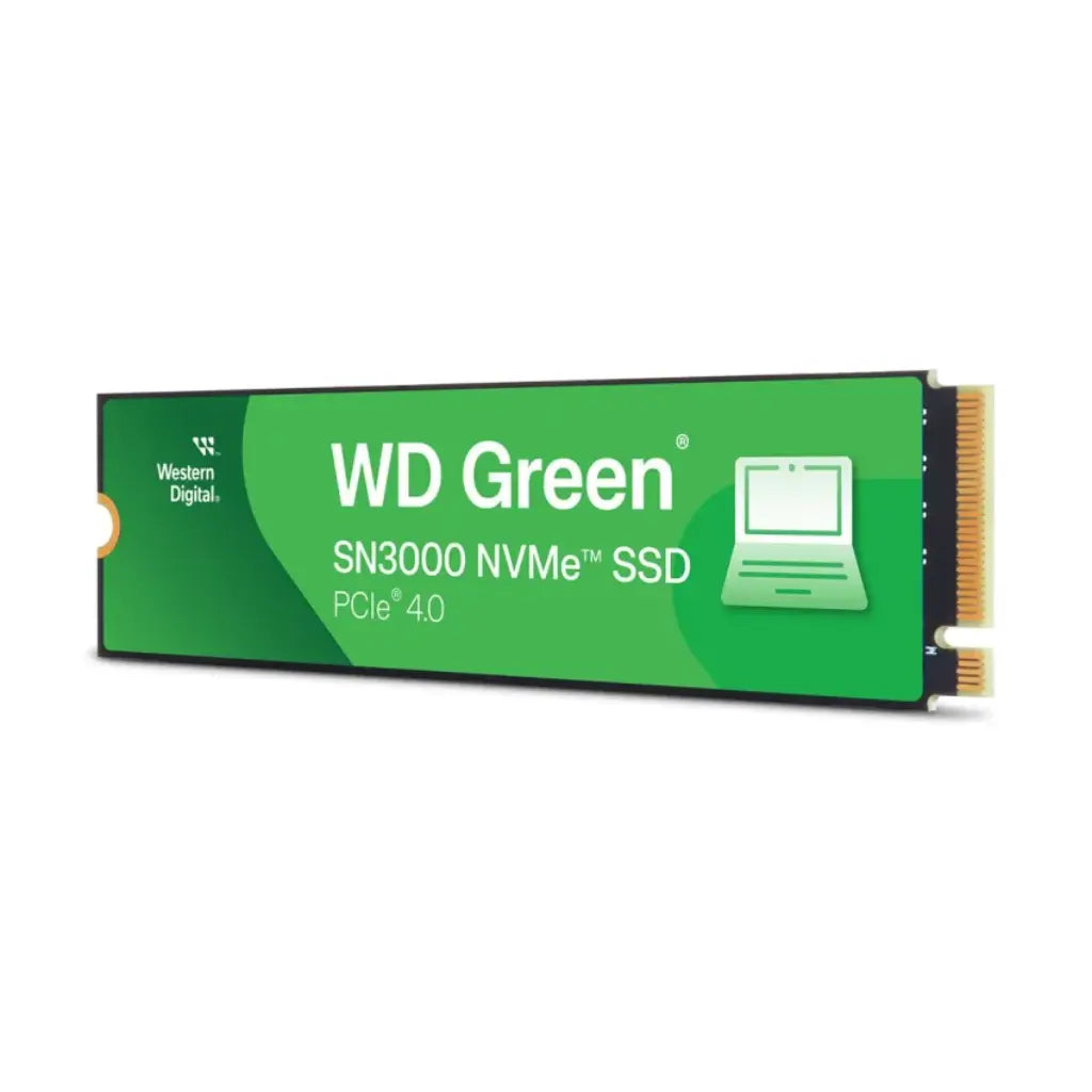 WD Green SN3000 1TB NVMe SSD PCIe Gen4 M.2 2280 Internal SSD-tpstech.in