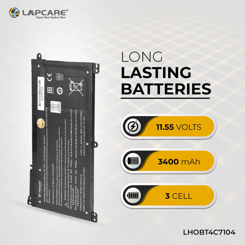 HP Pavilion X360 13-U Compatible Laptop Battery 3400mAh 39.27Wh 11.55V 3 Cell - ON03XL