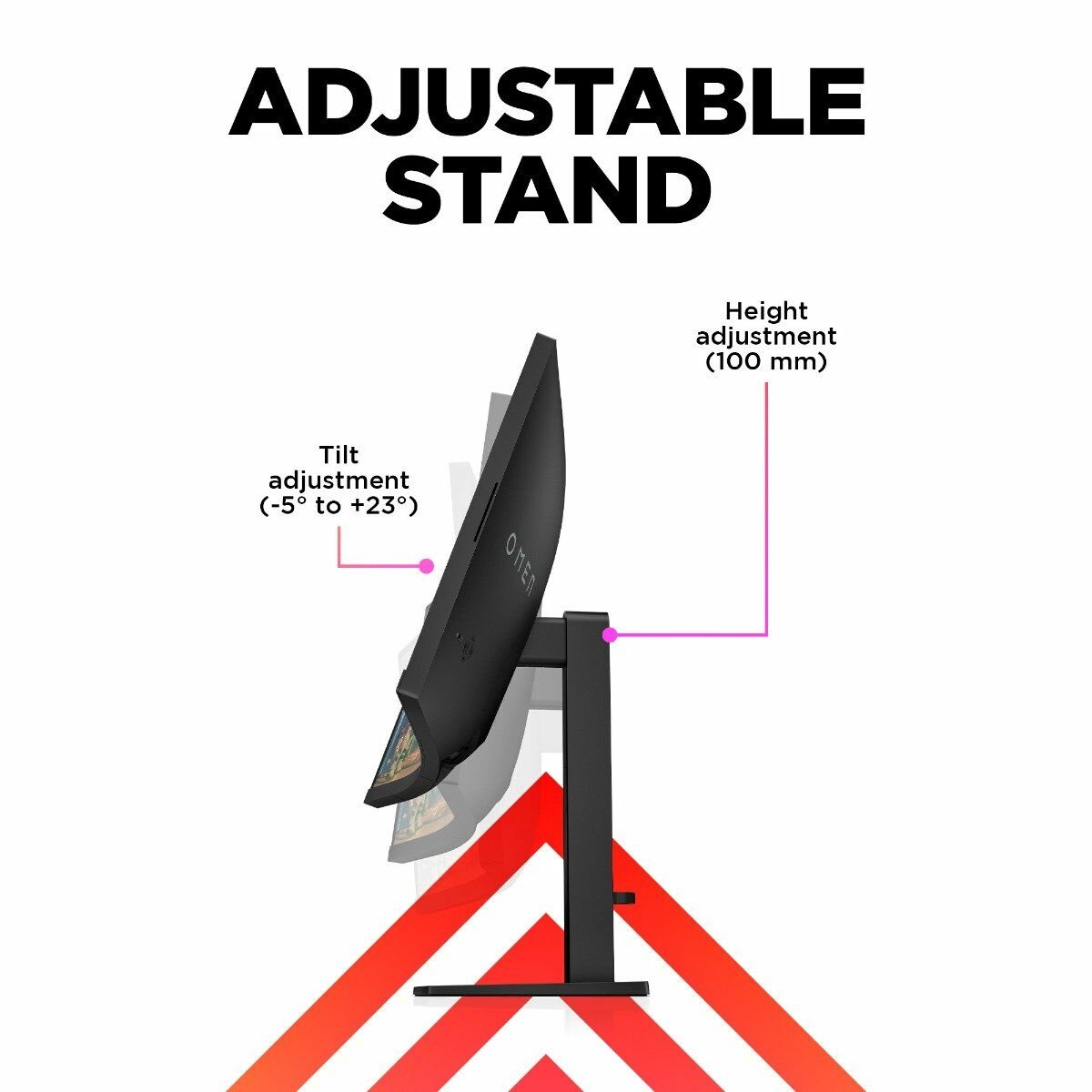 HP OMEN 34C 780K9AA 34" WQHD 165Hz 1ms Curved Gaming Monitor