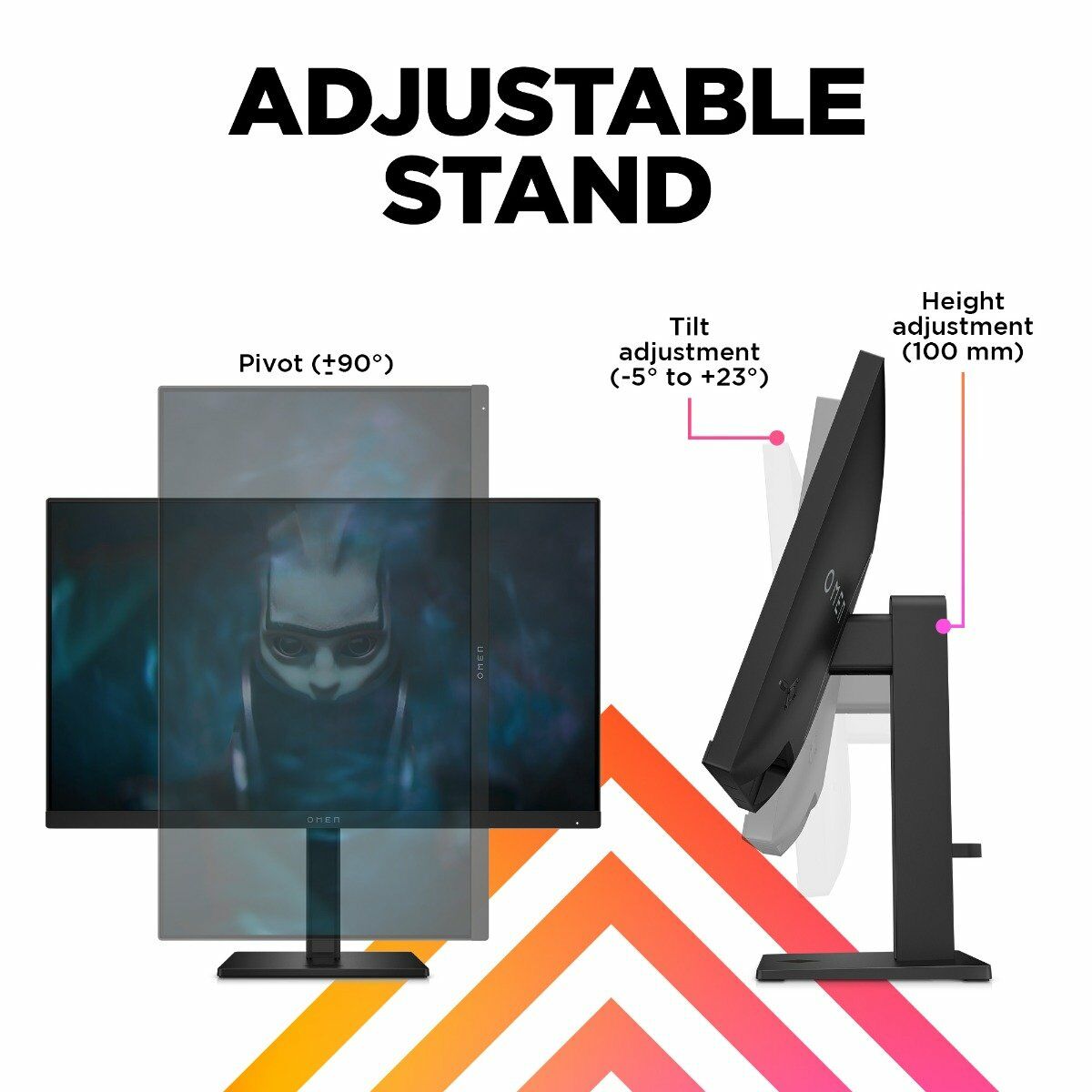 HP OMEN 780F0AA 23.8" FHD 165Hz IPS Gaming Monitor