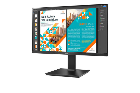 LG 24QP550-B 24" 75Hz 1440p 2K QHD IPS Panel HDR10 5ms Borderless Monitor