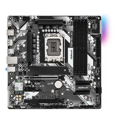 ASRock B760M PRO-A WIFI B760 Intel LGA1700 DDR5 Micro-ATX Motherboard-tpstech.in