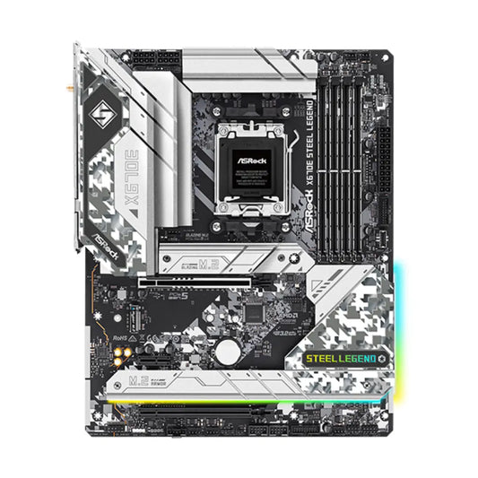 ASRock X670E Steel Legend AMD X670E AM5 DDR5 ATX Motherboard-tpstech.in