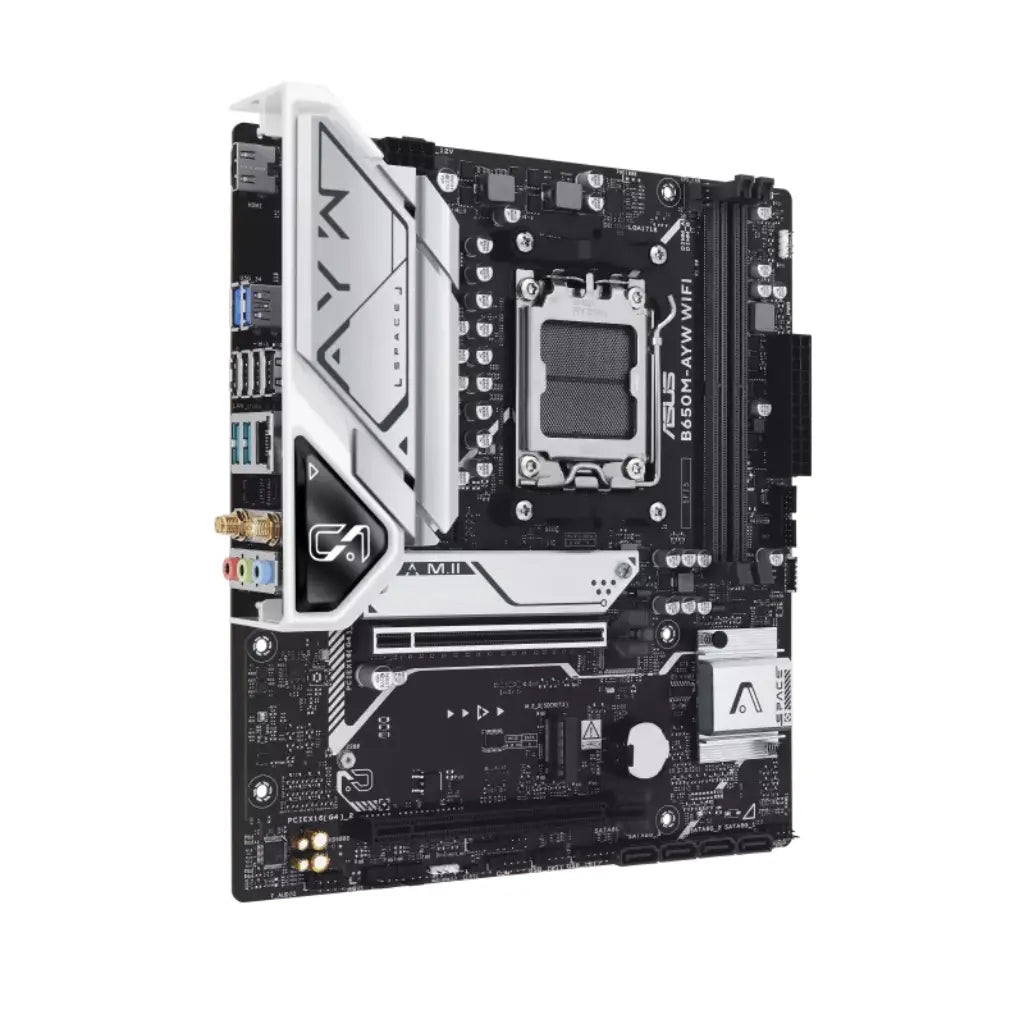 ASUS B650M‑AYW‑WIFI B650 AM5 Micro ATX DDR5 Motherboard with Wi‑Fi 6-tpstech.in