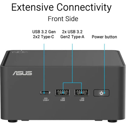 ASUS NUC 15 Pro NUC15CRHC5 Mini PC – Intel Core 5 210H | DDR5 Support up to 96GB | Wi‑Fi 7 | Thunderbolt 4 | Quad 4K Display-tpstech.in
