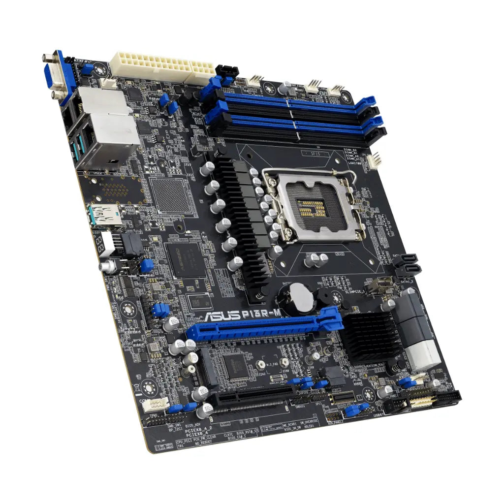 ASUS P13R‑M C262 LGA1700 Micro‑ATX DDR5 Server Motherboard-tpstech.in