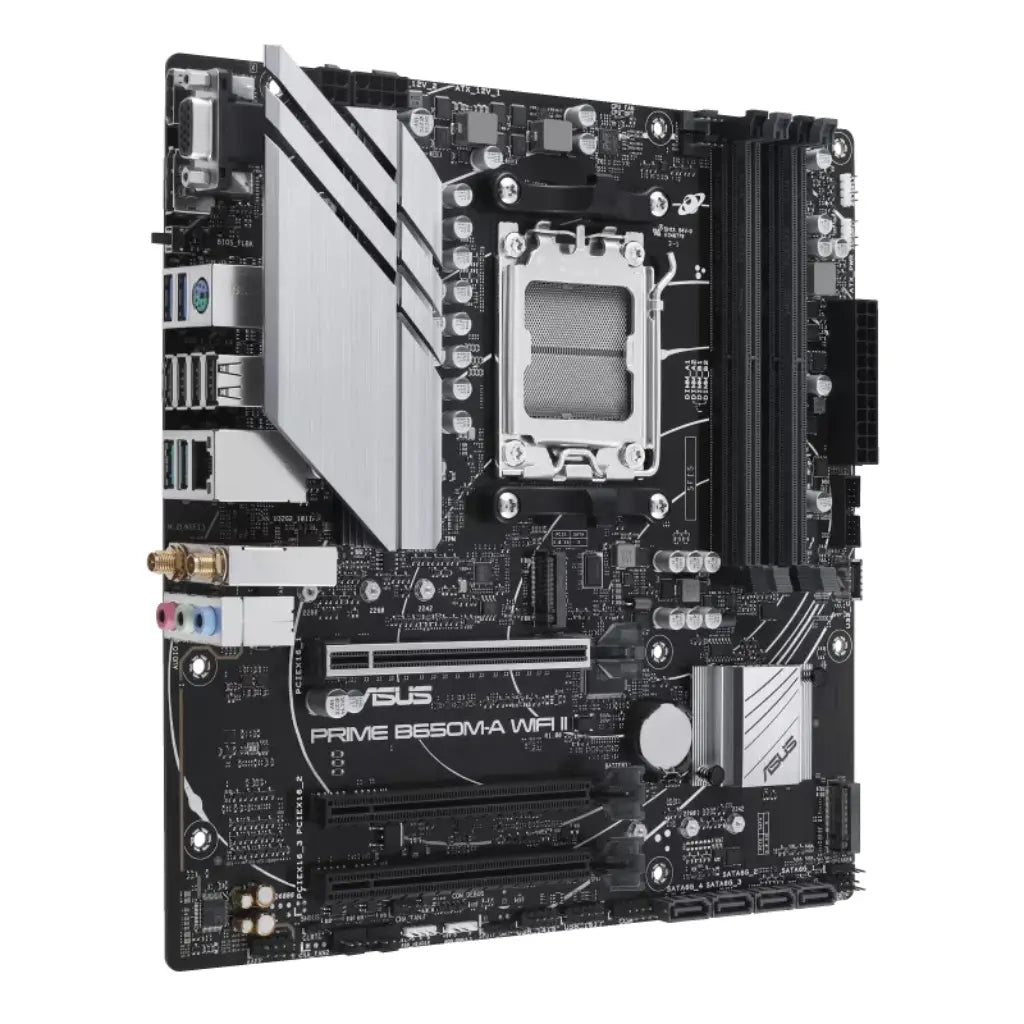 ASUS Prime B650M-A WiFi II B650 AM5 DDR5 Micro ATX Motherboard with WiFi 6-tpstech.in