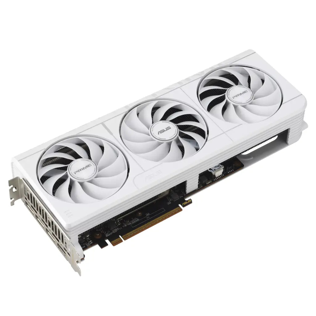 ASUS Prime RX 9070 XT White OC Edition 16GB GDDR6 Graphics Card-tpstech.in